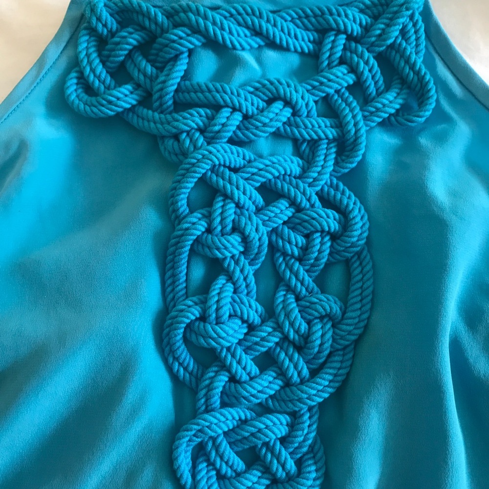 Trina Turk Silk Rope Top - Picture 7 of 7